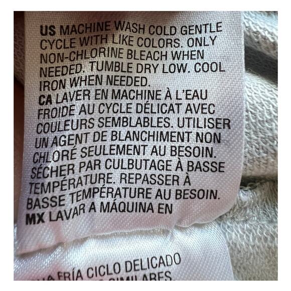 ALFANI WOMENS ULTRA SOFT CASUAL LOUNGE SHORTS SET GREY TIE DYE SIZE XS - Picture 8 of 9